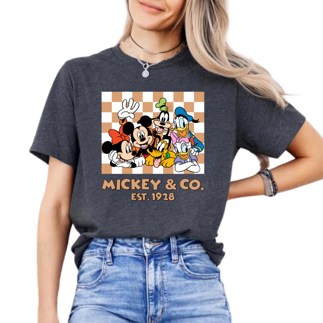 Mickey and Friends T-shirt and sweatshirt