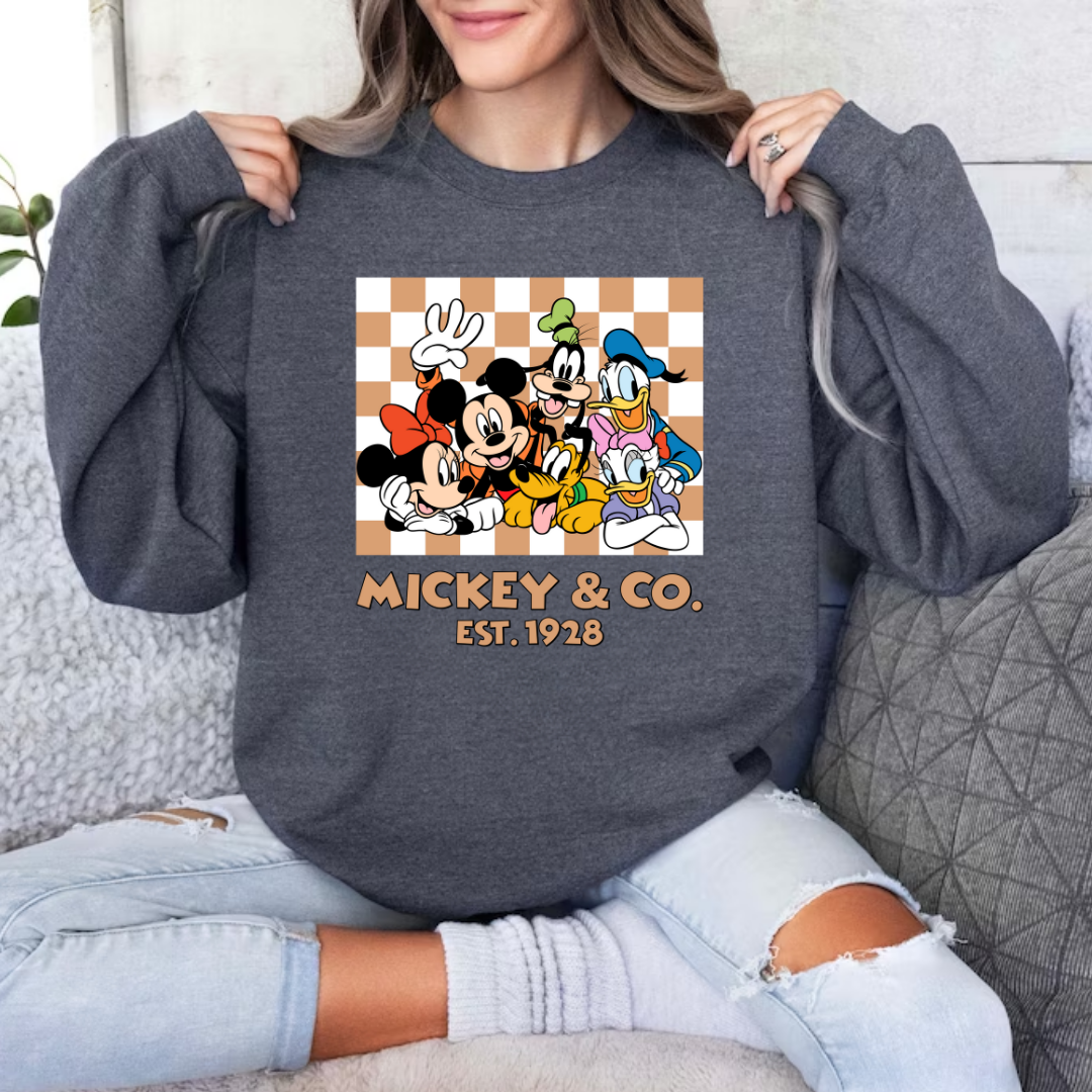 Mickey and Friends T-shirt and sweatshirt