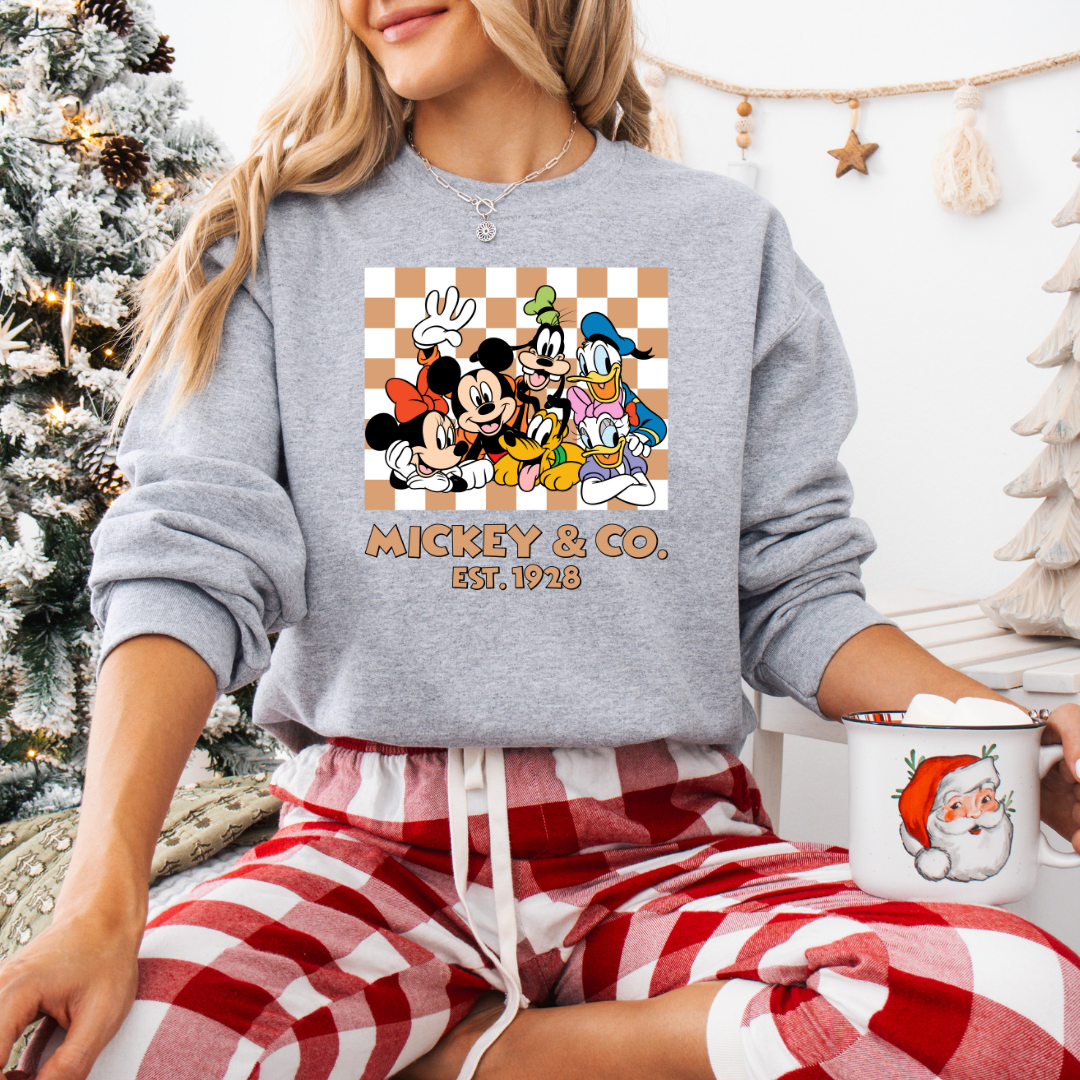 Mickey and Friends T-shirt and sweatshirt