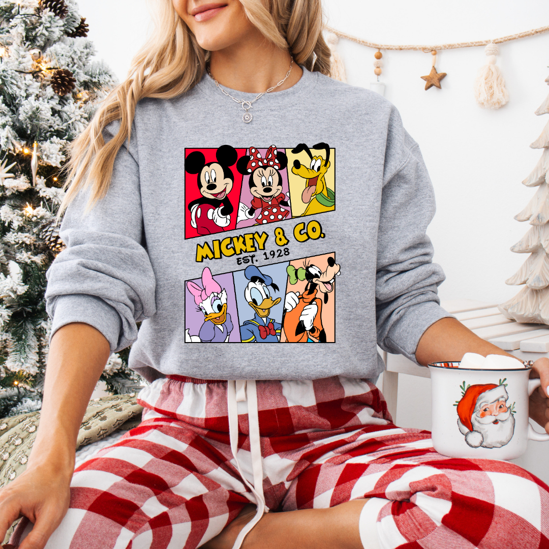 Mickey and Co T-shirt and Sweatshirt