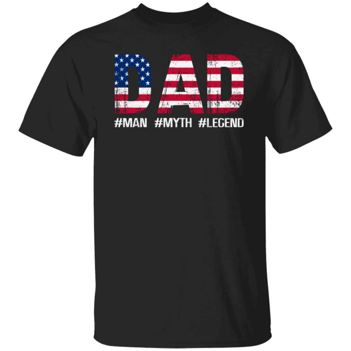 USA DAD Father's Day T-shirt