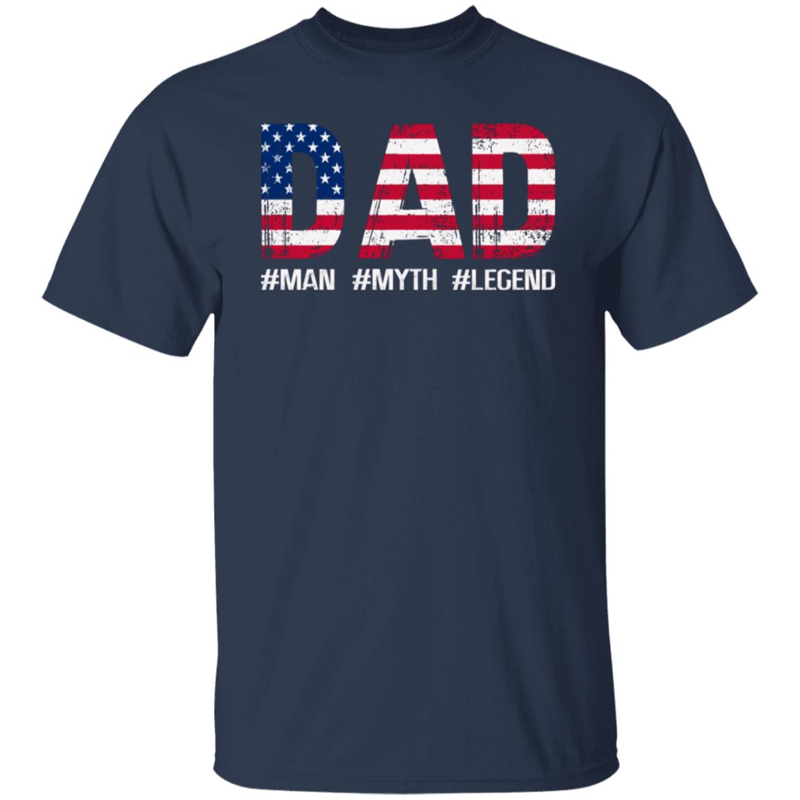 USA DAD Father's Day T-shirt