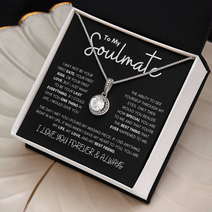 Forever Radiance: A Beacon of Eternal Hope Pendant | Necklace for My Soulmate - Gifting Headquarters