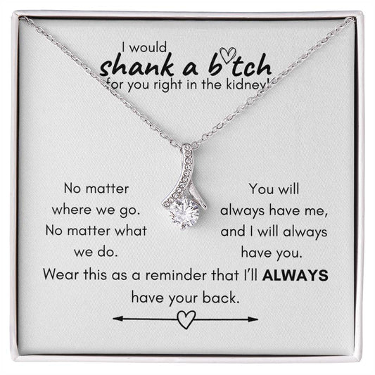 Laughing Links: A Hilarious Best Friend Necklace | Alluring Beauty Necklace - Gifting Headquarters