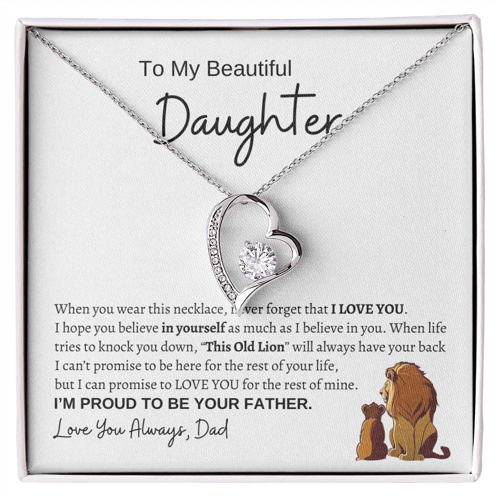 (Almost Sold Out) To My Beautiful Daughter, I'm Proud To Be Your Father