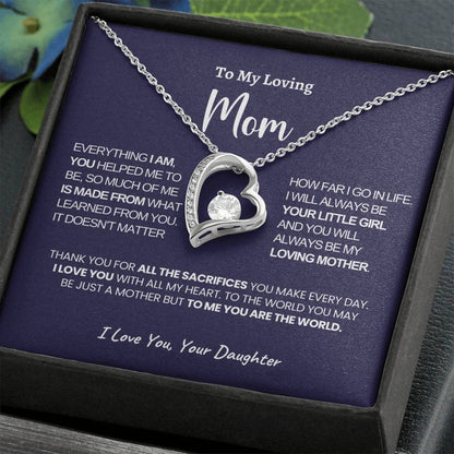 Forever Love Necklace For Mom [From Daughter]