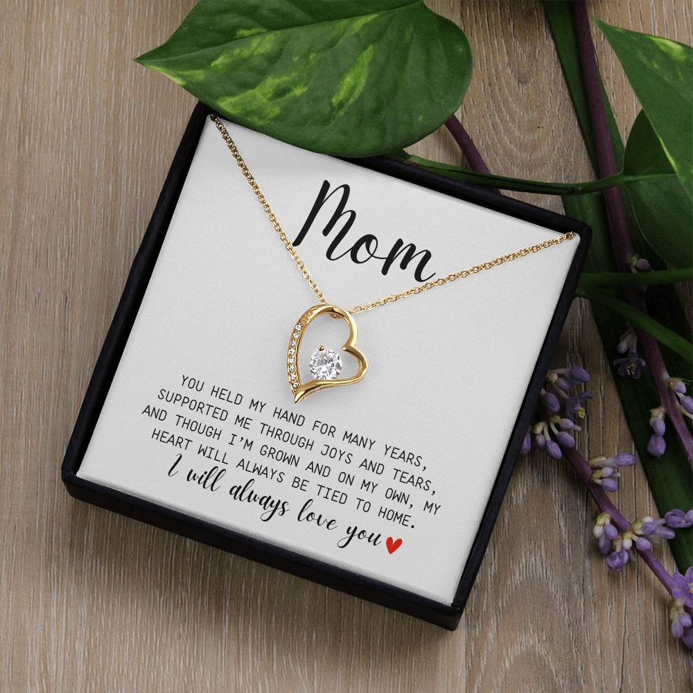 To My Mom l Forever Love Necklace l