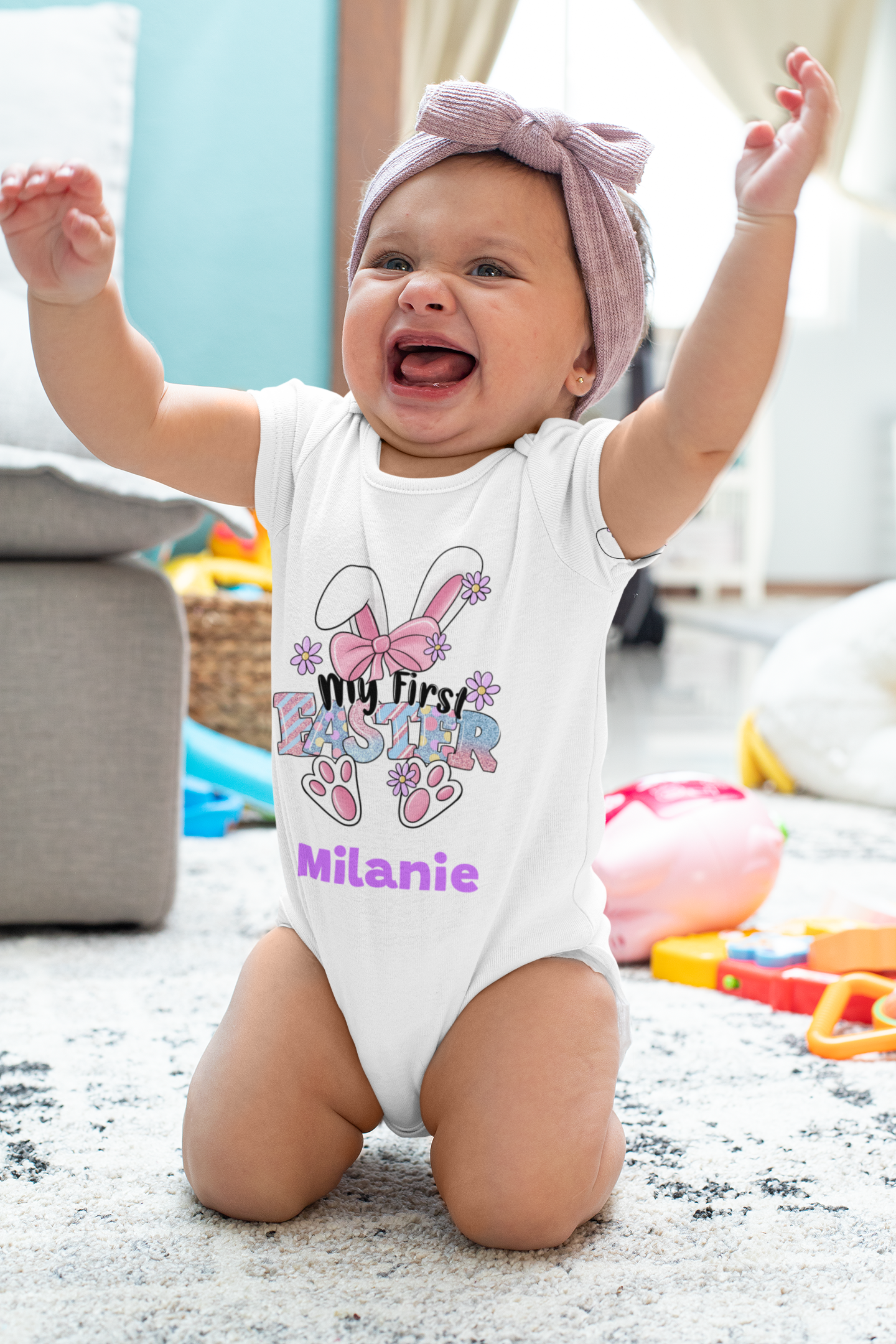 Personalized My First Easter Onesie - Gifting Headquarters